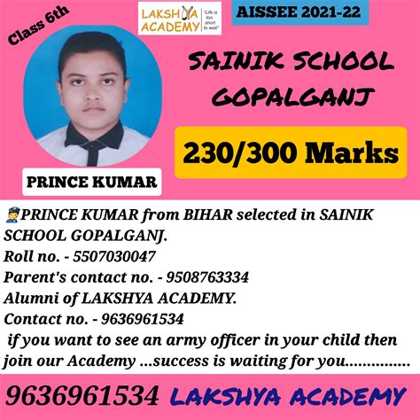 The Lakshya Academy 9