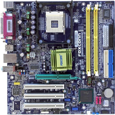 Материнская плата Foxconn 865M07-GV-6ELS, i865GV, s775, цена 840 грн ...