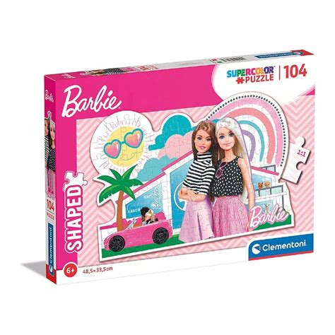 Paniate Clementoni Supercolor Puzzle Sagomato Barbie Pezzi