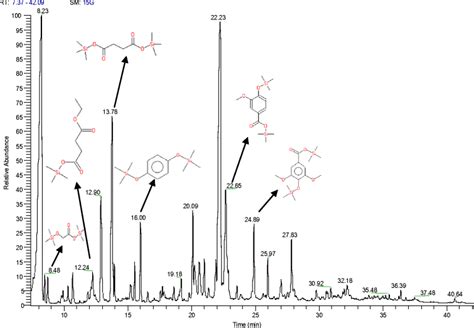 Tic Chromatogram Obtained During Gc Ms Analysis Of Ethyl Acetate Download Scientific Diagram