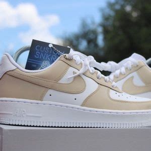 Nike Shoes Nike Air Force Nude S Custom Poshmark