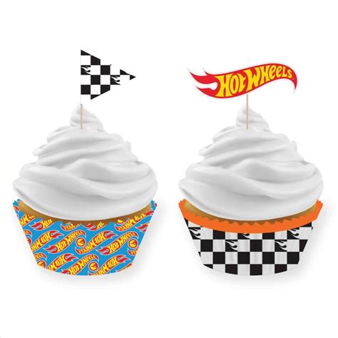 Hot Wheels Cupcake Cases Express Party Supplies