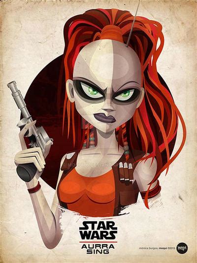 Aurra Sing By Moqui76 On Deviantart