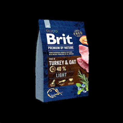 Сухой корм Brit Premium Dog Light для собак с избыточным весом со ...