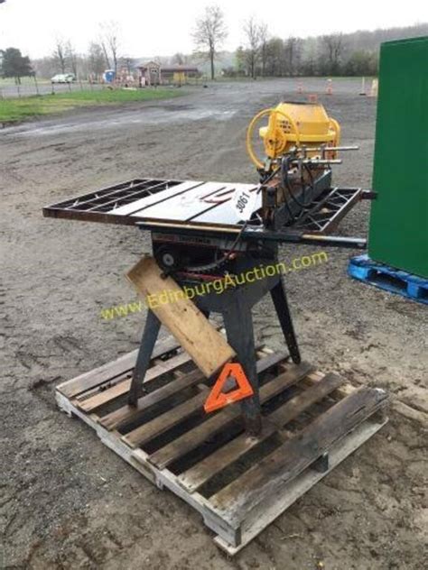 E2 Craftsman 10 3hp Table Saw Works Live And Online Auctions On
