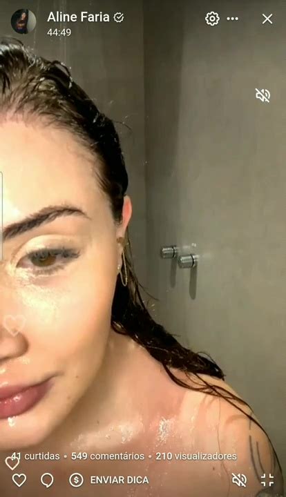 Aline Faria Nude Shower Video Leaked InfluencerChicks