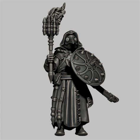 3d Printable Classic Fantasy Cultists By Wargames Atlantic