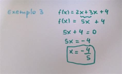 Exemplo 3 Calcular Os Zeros Reais Da Função Dada Por F X 2x 3x