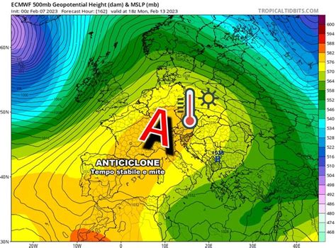 Meteo Da Luned Colpo Di Scena Ecco L Anticiclone Di San Valentino