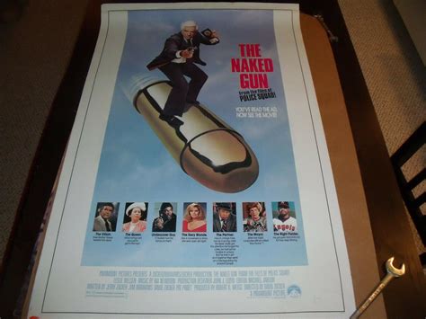 Original Movie Poster The Naked Gun