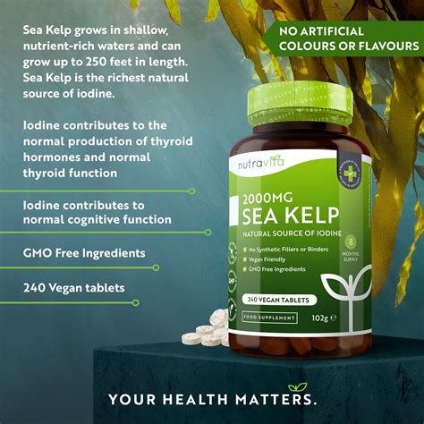 Benefits Of Iodine Kelp