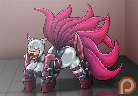 Bondage Puppy Ahri Patreon Reward By ReMaker Hentai Foundry