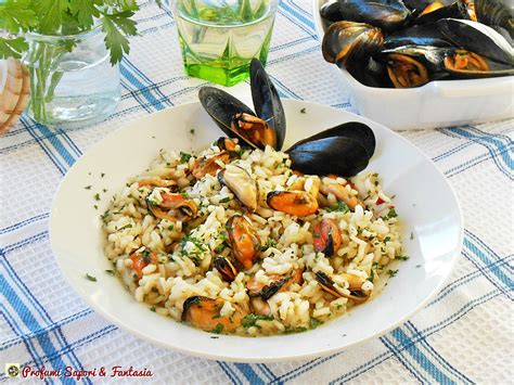 Risotto Alle Cozze Profumi Sapori Fantasia