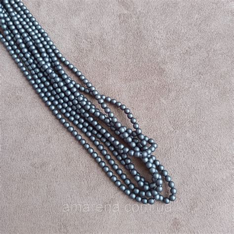 Стеклянные Жемчужные Бусины, 4мм, Чехия — Купить Недорого на Bigl.ua ...