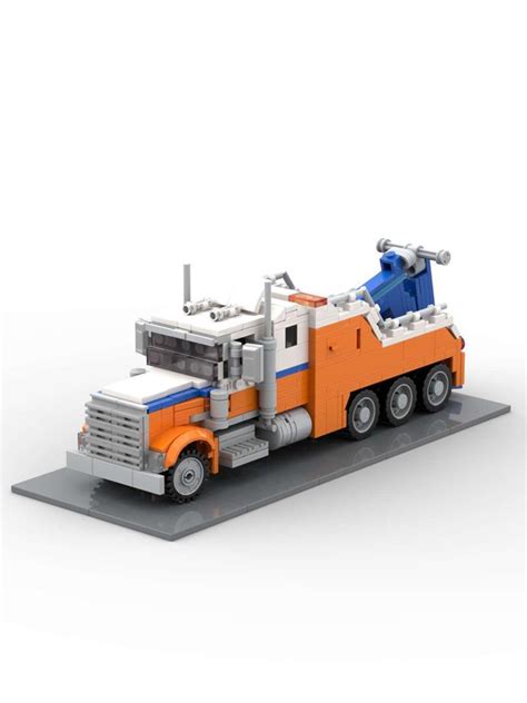 Lego Moc Giant Tow Truck Inspired By 42128 In Minifig Scale By Williweb