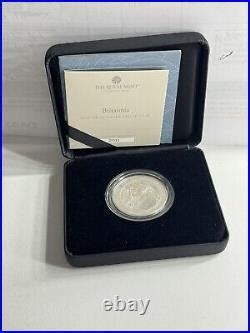 2022 1oz Silver Proof Britannia Limited Edition Coin Boxed With Coa