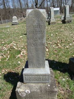 Charles Morrison 1890 1894 Memorial Find A Grave