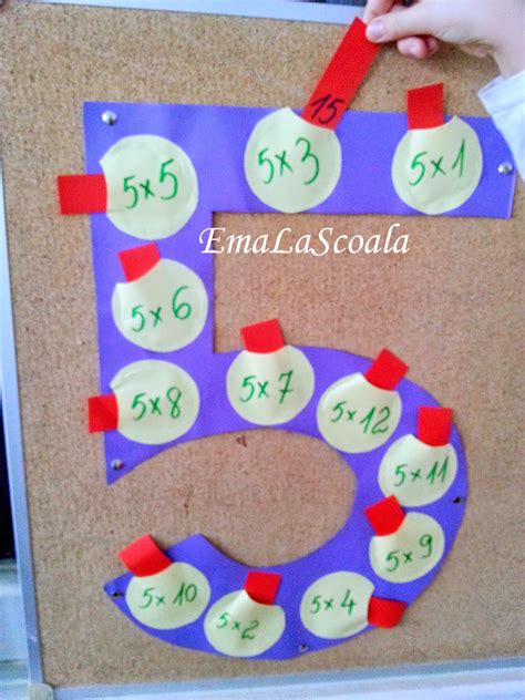 Inmultirea - jocuri cu buzunare