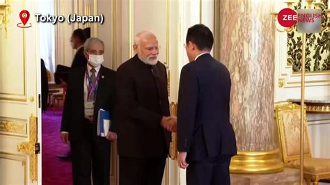 PM Modi Meets Japanese PM Fumio Kishida In Tokyo Zee News