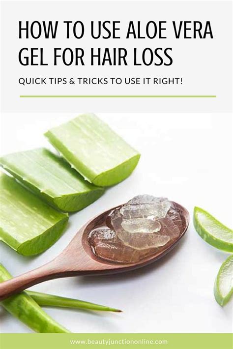 Discover The Benefits Of Using Aloe Vera Gel For Hair Loss Aloe Vera