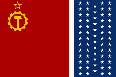 Flag of the Union of Socialist American Republics : socialistamerica