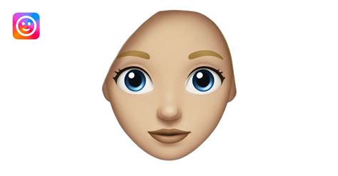Fille Blonde Lisse Yeux Bleus Emoji AI Emoji Generator