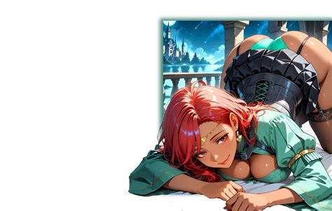 Wallpaper Girl Hot Sexy Ass Panties Boobs Anime Brown For Mobile And Desktop Section