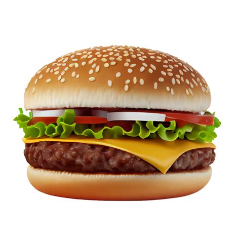 Free Tasty Hamburger On Transparent Background Png 21952459 PNG