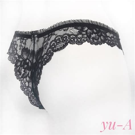 ChasneyBeautyタンガ ブラック yu A ゆーあ lingerie