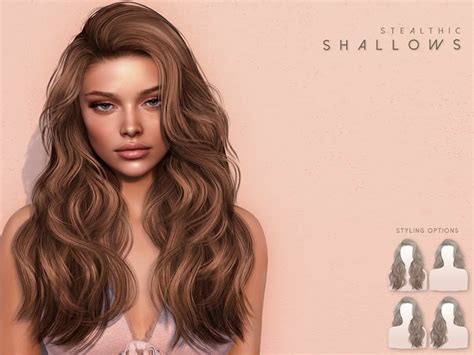 Sims 4 Long Hair Cc Tumblr Mybestptu