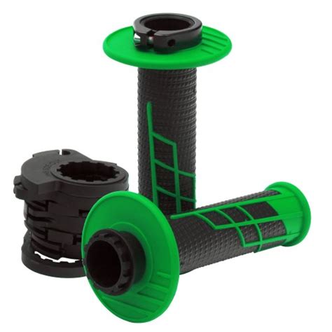 Punhos Protaper Clamp On Waffle Neon Verde Preto