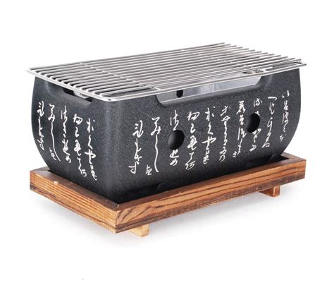 Buy Hinomaru Collection Aluminum Japanese Op Shichirin Konro Charcoal