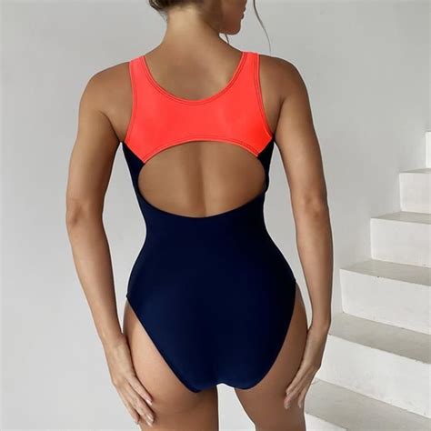 Dioche Maillot de bain une pièce Women s One Piece Swimsuit Slimming Slim Bikini Breathable and