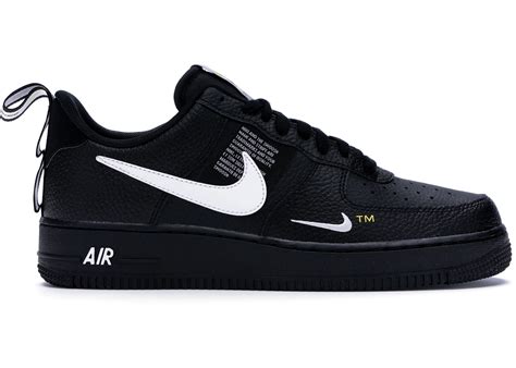 Nike Air Force 1 Low Utility Black White Men's - AJ7747-001 - US