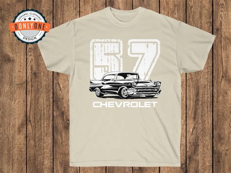 57 Chevrolet Bel Air Shirt 57 Chevy T Shirt Vintage Car Classic Car