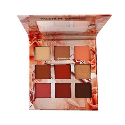 Paleta De Sombras Nuances Nude Ludurana Mais Vaidosa Paleta De