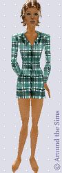 Around The Sims Skins Women Lingerie 1