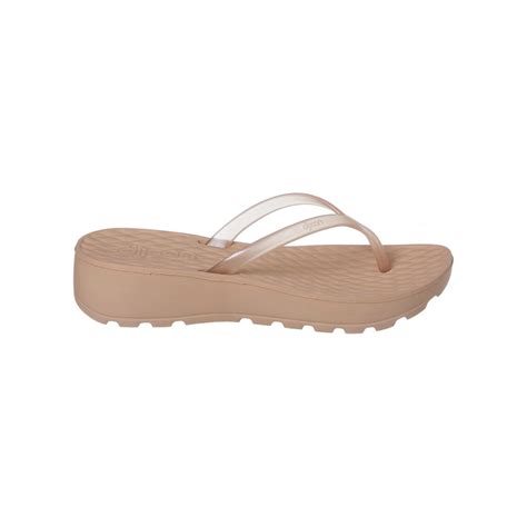 Chinelo Feminino Dijean Tira Fina Tratorado Nude Rosado Dijean Cal Ado Feminino Confort Vel