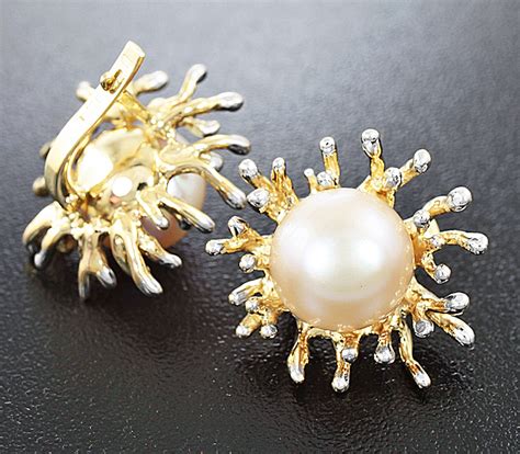 Серьги с жемчугом заказать в ювелирной мастерской Серебряные линии по ...