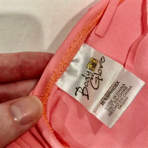 Body Glove Neon Peach Orange Bikini Gem