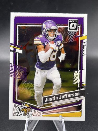 Panini Donruss Optic Football Justin Jefferson Minnesota