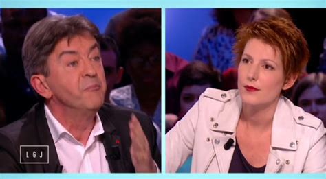 Change Tendu Entre Jean Luc M Lenchon Et Natacha Polony Dans Le Grand