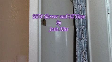 BBW Shower And Oil Time Low Res Standard MP4 Josie4yourpleasure Clips Clips4sale