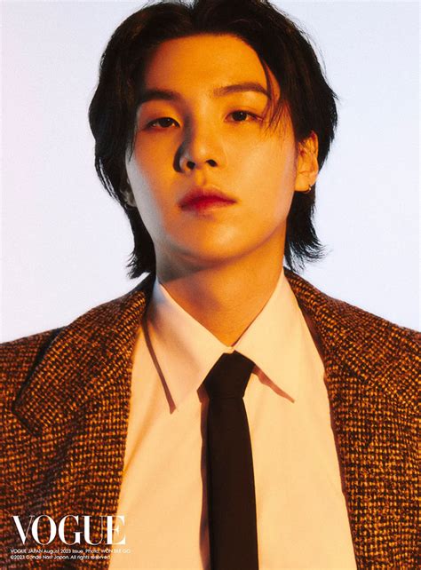 Bts Member Suga Covers Vogue Japan August 2023 Issue