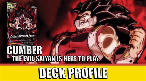 Cumber The Evil Saiyan B Deck Profile Set Power Absorbed