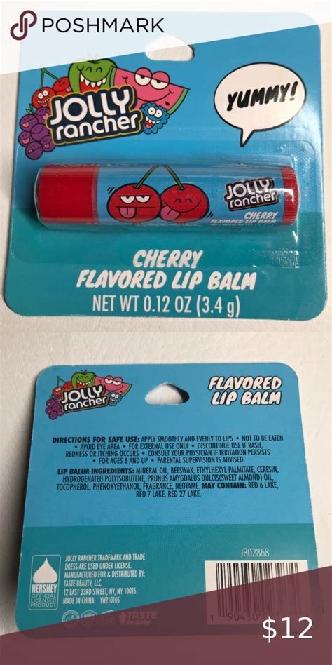 Jolly Rancher Flavored Lip Balm Flavored Lip Balm Jolly Rancher