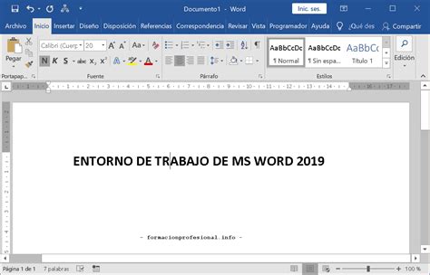 Introducción a Microsoft Word 2019 – Buscar Tutorial