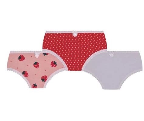 Kit 3 Calcinhas Infantil Estampadas 18100 Lupo Le Lingerie