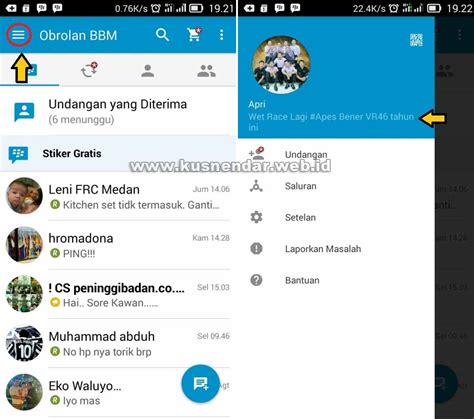 Cara Menghapus Status Di Bbm Android Versi Terbaru Kusnendar