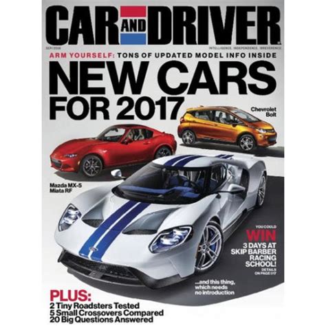 Car and Driver Magazine Subscription Discount 75% | Magsstore